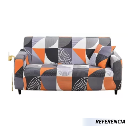 Forro de Mueble para 3 Puestos con Diseño - Imagen 4