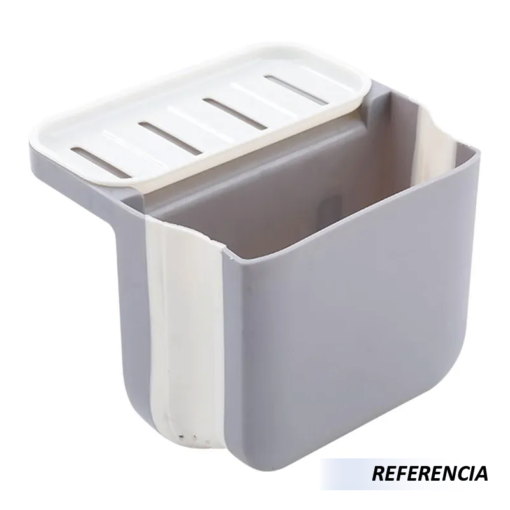 Recipiente plegable con ventosa escurridor para cocina - Imagen 4