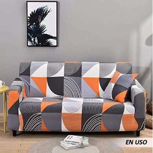 Forro de Mueble para 3 Puestos con Diseño - Imagen 5