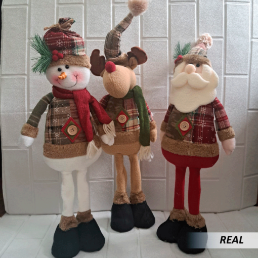 Peluche navidad alto para decoración - Imagen 2