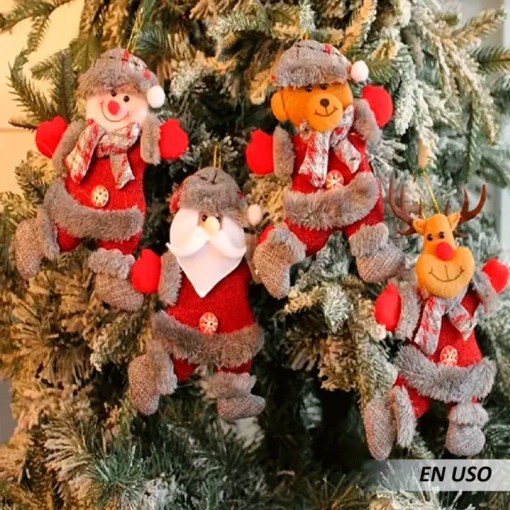 Peluche navidad alto para decoración - Imagen 5